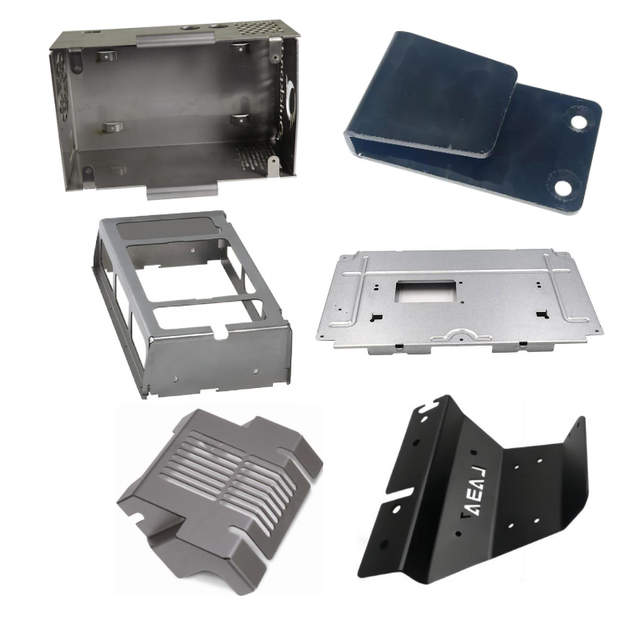 OEM Custom Stainless Steel Compact Case Stamping CNC Machining with Painting Finish PC Metal Boxes Bracket Weld Sheet Metal