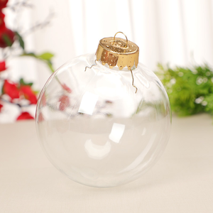 זהב/כסף כיסוי נקי 6 ס "מ/8 ס" מ/10 ס "מ כדור חג מולד חם מכירה מכה מכה מפלסטיק כדור חג המולד קישוט תליית כדור - Product Image 6