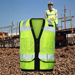 Chaleco de Seguridad Reflectante de Alta Visibilidad Personalizable para Hombres, para Seguridad, Jardinería, Control de Tráfico e Ingeniería - Product Image 6