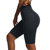 Leggings de yoga sans couture taille haute effet scrunch pour femme, rehausseur de fessiers, contrôle du ventre, pour la course et le fitness