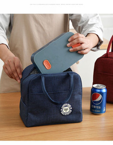 OEM Custom <b>Mini</b> Small Size Large Lunch Bag Insulated Lunch Box Soft <b>Cooler</b> Cooling Tote for Adult Men Women Reusable Portable - Product Image 5
