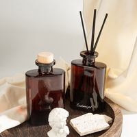 Ensemble de parfums d'intérieur de luxe avec logo personnalisé, flacon en verre d'huile essentielle de 150 ml, pour salle de bain, bureau, salle de sport, chambre à coucher