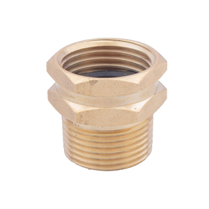 Connecteurs raccords de tuyauterie connecteur rapide d'eau raccords de tuyau d'arrosage en laiton Copthread Adapterction GTH NPT chine mâle 3/4 pouces - Product Image 1