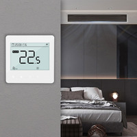 Program Touch AC EC fan coil KNX Bacnet Modbus termostato