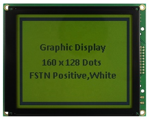 Rts WG160128B Winstar 129x102มม. T6963C ขนานจอแสดงผล LCD สีน้ำเงินโมดูลกราฟิก160x128โมดูลจอแสดงผล LCD โมดูล160x128 - Product Image 5