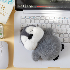 Jouets en peluche d'animaux couchés mignons et relaxants, poupées en peluche douces pour le confort, adorables petites peluches pour cadeau d'anniversaire - Product Image 4