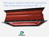 Connexion Flexible du soufflet conduit d'air en toile silicone titane caoutchouc connexion flexible