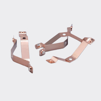 Composants de commutation fabriqués de qualité supérieure, contacts électriques en laiton pour tôles, placage nickel/or 0,1-0,8 mm