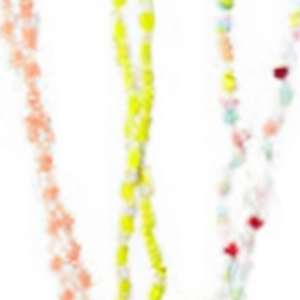 Collana con catena di perline marca Z, 70 cm, triplo filo, portaocchiali alla moda per occhiali da vista e da sole - Product Image 6