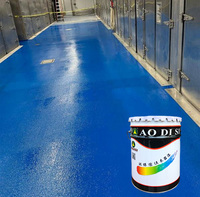 Revêtement de sol en résine époxy haute dureté AX08 pour usines - Peinture pour sols en ciment anti-décapage
