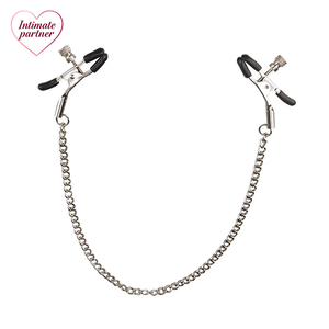 Pinces à tétons en acier inoxydable avec chaîne métallique, pinces mammaires, pinces à tétons pour esclaves sexuels, jouets sexuels, style pour couples - Product Image 1