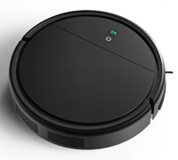 Robot Vacuum Cleaner dan Pel Pintar Otomatis COMPASS 2 in 1 dengan Gyroscope
