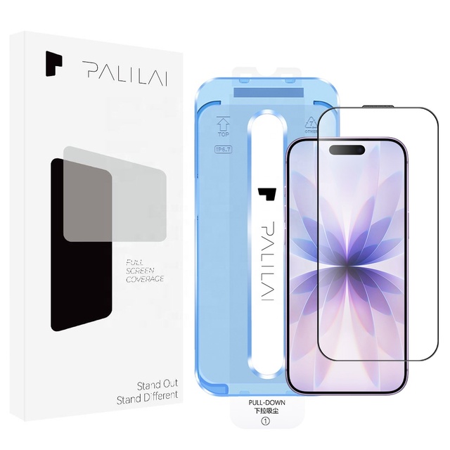 Matte Screen Protector AG Tempered Glass 2.5D 0.33mm for iPhone 17 16 15 14 13 Pro Max Anti Fingerprint Electroplated