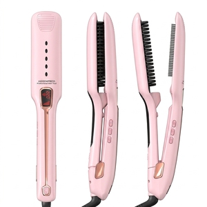 <span class=keywords><strong>Lisseur</strong></span> Vapeur Professionnel OEM 100-220V Double Tension <span class=keywords><strong>avec</strong></span> Affichage de Température pour <span class=keywords><strong>Cheveux</strong></span> Bouclés et Raides - Product Image 1