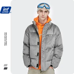 모조리 cool warm jackets-인플레이션 망 일반 미소 자수 도매 퍼퍼 자켓 겨울 따뜻한 스탠드 칼라 쿨 자켓