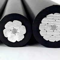 336.4MCM ACSR Mockernut ASTM B232 Conducteur en aluminium ACSR armé d'acier et recouvert, Câble aérien, Câble pour arbres, Fabricant