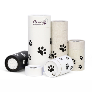 Заводские похоронные принадлежности картонные морские погребальные шкатулки и гробовая бумажная коробка для рассыпания ящика для кремации пепельницы - Product Image 1