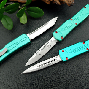 Coltello Tascabile Tattico Multiuso per Caccia e Sopravvivenza, Lama in Acciaio D2 e Manico in Alluminio, Coltello Pieghevole per Esterni, Strumenti EDC - Product Image 6
