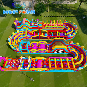 Monstruo comercial tema inflable diversión trampolín <span class=keywords><strong>Parque</strong></span> niños al aire libre gran rebote inflable deporte obstáculo <span class=keywords><strong>parque</strong></span> infantil - Product Image 5