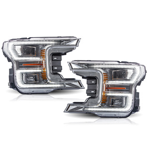 Modified 12V <b>LED</b> <b>Headlight</b> Assembly for F150 2018-2023 4600LM 5600K Full <b>LED</b> Taillight Streamer Turn Signal Bright Efficient and - Product Image 1