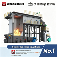 Chaudière à vapeur à grille oscillante de 15 tonnes fabriquée en Chine