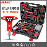 Ensemble de boîte à outils portable multifonction pour la maison et le bureau, 104 pièces, comprenant un kit de fixation murale de 60 pièces, réparations ménagères