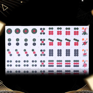 Acrylic Crystal <b>Mahjong</b> <b>Set</b> 36mm 168Pcs Singapore Malaysia Style Tiles 4 Player Game - Product Image 3