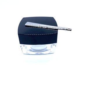 Venta al por mayor 70mm <span class=keywords><strong>Tiny</strong></span> Mini aleación de zinc cabeza plana espátula pequeña cuchara de crema para uso cosmético de belleza - Product Image 6