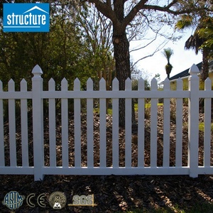 Disegni di recinzioni da giardino bianche con picchetto in plastica PVC di alta qualità - Product Image 4