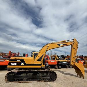 Excavadora de orugas de 20 toneladas de segunda mano, excavadora 320BL con buenos precios y componentes centrales, bomba de motor PLC - Product Image 1