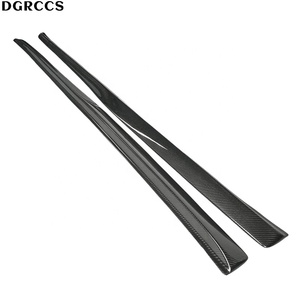 Faldones Laterales Estilo PSM de Fibra de Carbono Auténtica para W205 C180 C200 C260 C63 - Product Image 3