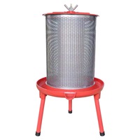 Hydraulische roestvrijstalen fruitpers voor cider, wijn, melk en sapbereiding, hoge productiviteit, voor thuis- en wijnmakerijgebruik