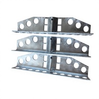 Support de fixation transversal en acier galvanisé CT8 pour câble électrique, conception haute résistance, supports d'attache à terminaison fixe, poteau de haute qualité