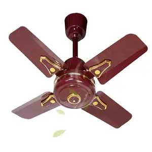 Ventilador de techo de hoja corta de 24 pulgadas, ventilador eléctrico moderno para el hogar de 600mm