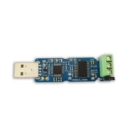 Modul USB ke CAN ADM3053 Versi Terisolasi TJA1051T/3 Versi Tidak Terisolasi Asisten Debugging CAN Bus Analisis CAN Bus