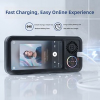 Nouveau haut-parleur de salle de bain étanche en plastique avec Bluetooth 5.3, portable, pour usage domestique, commande tactile, support de téléphone pour la douche