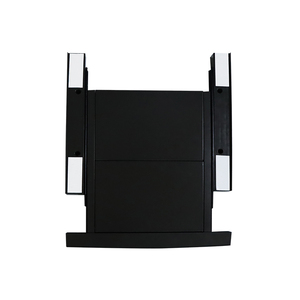 Meuble de base <span class=keywords><strong>pour</strong></span> lave-linge, étagère empilable, cloison coulissante, support de connexion <span class=keywords><strong>pour</strong></span> sèche-linge, étagère de rangement, séchoir, matériau ABS - Product Image 2