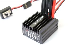 Flycolor 18A 25A 35A 45A su geçirmez araba ESC <span class=keywords><strong>2</strong></span>-3S için RC 1/10 1/16 1/arabalar fırçasız hız kontrol - Product Image 4