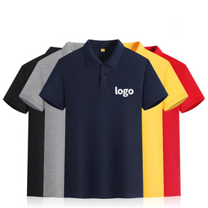 Polos de Golf de Algodón de Alta Calidad con Logo Personalizado Camisetas Oversize de <span class=keywords><strong>Manga</strong></span> <span class=keywords><strong>Corta</strong></span> en Color Sólido de Punto para <span class=keywords><strong>Hombre</strong></span> - Product Image 1