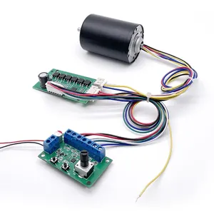 Uzun ömürlü bldc motor fırçasız 12v 24v yüksek hızlı motorlar PWM kontrol seks oyuncakları için