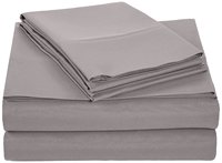 Ensemble de draps de lit taille personnalisée 4 pièces en microfibre brossée résistante à la décoloration et au rétrécissement