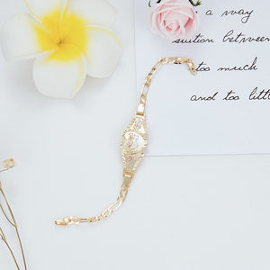 Braccialetti Classici con Lettere d'Amore e Scritta 'Mama' per Bambini, Design 2021, Placcati in Oro 18k, Regalo per la Mamma - Product Image 2