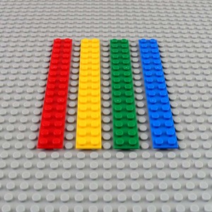 Bloques de Construcción de Plástico al por Mayor BLOCKMOC MOC, Placa de Ladrillos de Construcción de 2 x 16 Puntos, Compatible con 4282, Certificado ASTM, para el Desarrollo de la Inteligencia Infantil - Product Image 5