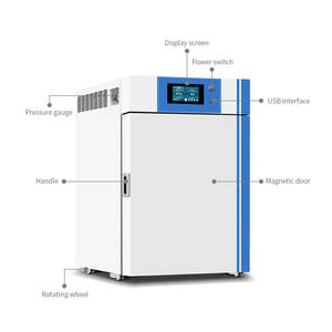 RPC-85E 이산화탄소 인큐베이터, 실험실 Co2 셀 인큐베이터, 자외선 및 적외선 살균 상온 상자 - Product Image 2