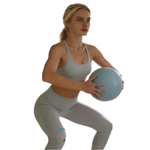 Pelota de Yoga de PVC Antideslizante, Pelota de Fitness Adecuada para Pilates, <span class=keywords><strong>Ejercicio</strong></span> en Casa y Ejercicios para Mujeres Embarazadas - Product Image 1