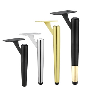 2024 thiết kế mới trang trí sofa kim loại cánh tay Ghế chân gặp mô hình mộc mạc cổ điển công nghiệp thiết kế đồ nội thất kim loại khung chân - Product Image 5