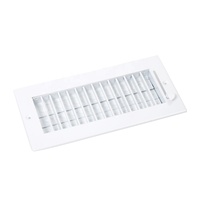 Grilles d'aération en alliage d'aluminium de style moderne pour meubles de sous-sol extérieurs, systèmes d'aération pour le bureau et la maison et l'hôtel
