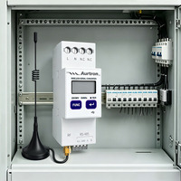 Passerelle Modbus sans fil Aurton CC51LR LoRa RS485 avec câble de remplacement, débit de données 300 Kbps, montage sur rail DIN pour SCADA et bâtiments intelligents
