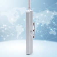 Punto de Acceso Exterior de Doble Banda de Alta Velocidad de 1200 Mbps Características 360 °   Señal amplia, capacidad para 128 usuarios y PoE de 48V para una Internet estable