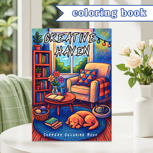 Libro <span class=keywords><strong>da</strong></span> <span class=keywords><strong>colorare</strong></span> per il relax e la creatività taglie A4 "Creative Haven" libro <span class=keywords><strong>da</strong></span> <span class=keywords><strong>colorare</strong></span> <span class=keywords><strong>cane</strong></span> in scene della natura - Product Image 2